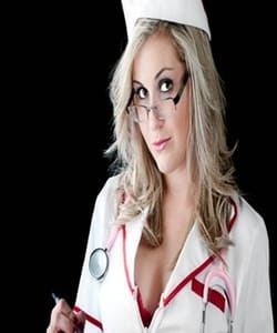 Telefonsex mit Heiße Krankenschwester